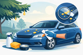 How to Remove Tree Sap Safely From Your Car