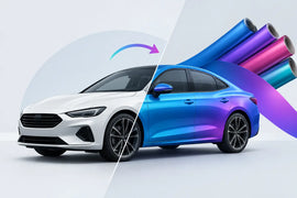 Vehicle Wraps That Change Colour, Not Paint