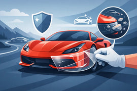 Supercar Bumper PPF Case Study for Real Roads