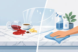 How to Protect a Marble Benchtop From Stains
